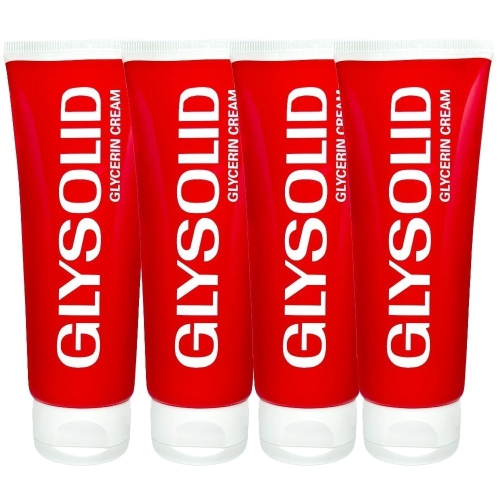 [GLYSOLID] グリソリッド 肌トラブル専門クリーム チューブタイプ 100ml 4個セット