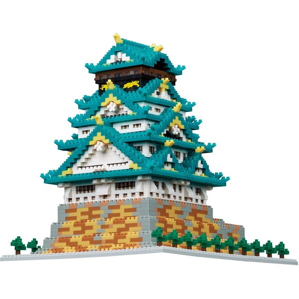 ナノブロック 大阪城 デラックスエディション NB-049