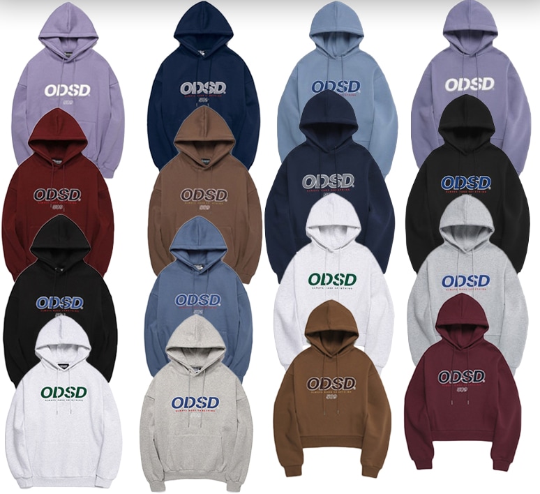 ODD 正規品 LOGO HOOD T-Shirts 8色 男女兼用 韓国アイドル着用