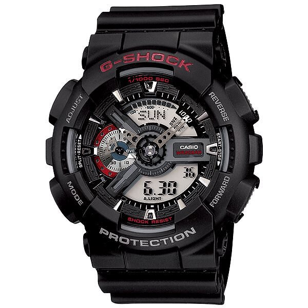 取寄品 正規品 CASIO腕時計 カシオ G-SHOCK ジーショック アナデジ GA-110-1AJF