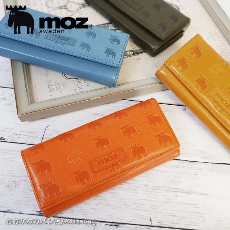 モズ MOZ フラップボタン開閉長財布 irregular イレギュラー 86011 正規取扱店