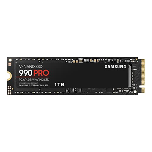Samsung 990 PRO 1TB PCIe Gen 4.0 x4 (最大転送速度 7450MB/秒) NVMe M.2 (2280) 内蔵