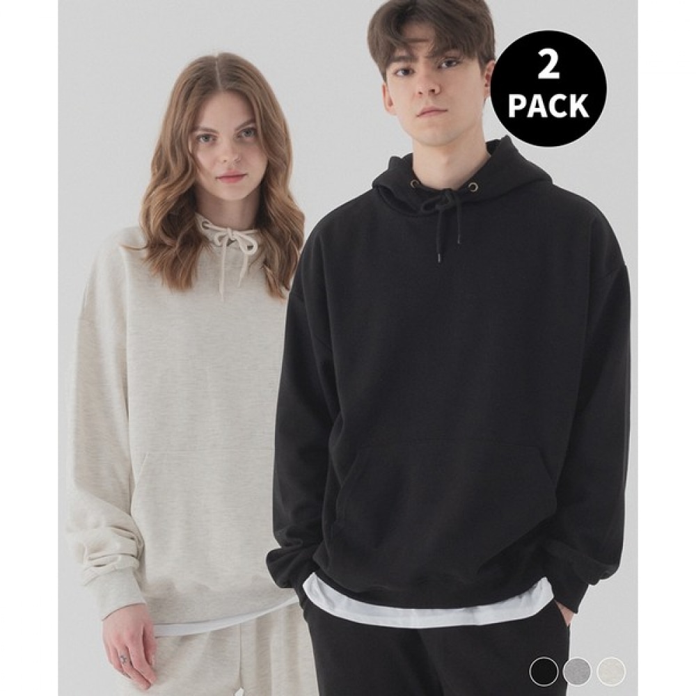 (Pianer) エッセンシャルオーバーフィットパーカー (3color) 7,485円