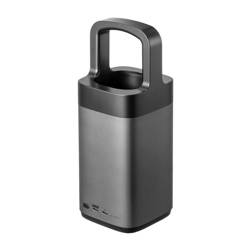 サンワサプライ　USB PD対応ハンドル一体型モバイルバッテリー(67000mAh)　BTL-RDC36