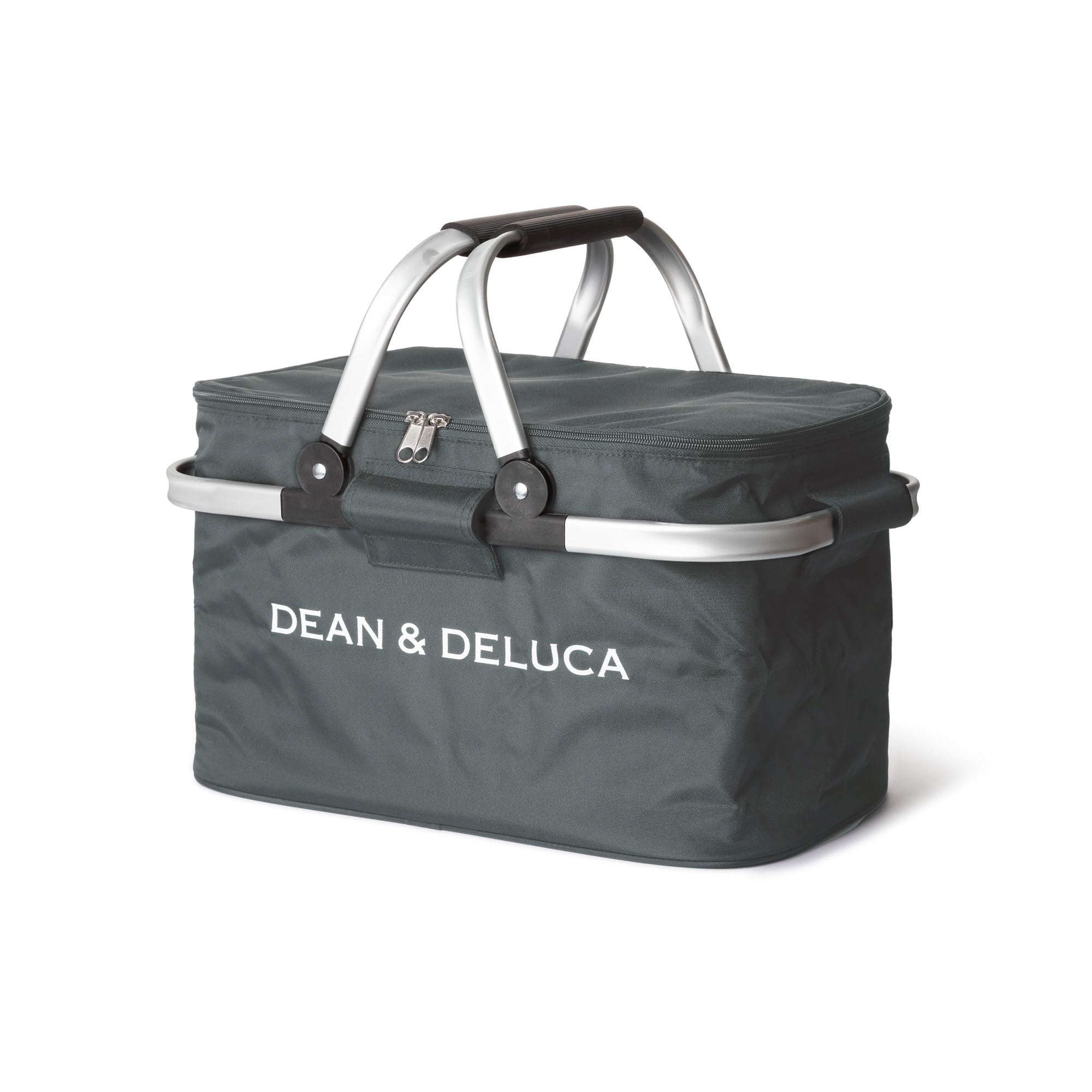 【全国送料無料】 DEAN ＆ DELUCA(ディーンアンドデルーカ) アルミハンドルクーラーバッグ チャコールグレー
