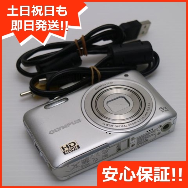 超美品 VG-140 シルバー OLYMPUS デジカメ 288
