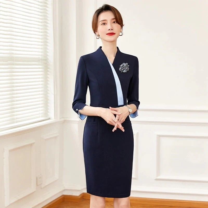 洗える ビジネススーツ 上品 フォーマル スーツ オフィス セレモニースーツ 通勤 セットアップ ワンピース リクルートスーツ レディース