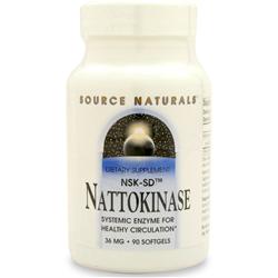 SOURCE NATURALS社　ナットウキナーゼ　90錠