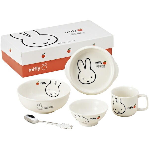 ミッフィー アップル食器ギフトセット 242740 出産 お祝い 結婚 内祝い お返し 御礼 詰め合わせ ギフトセット お歳暮