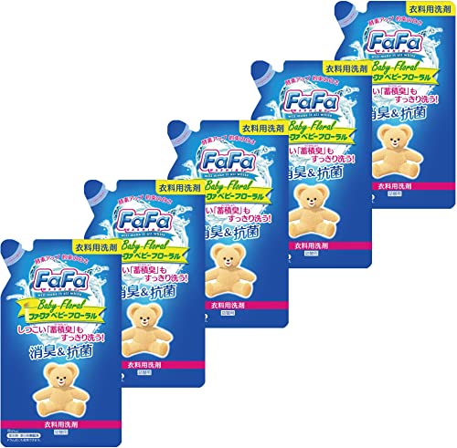 【セット品】ファーファ液体洗剤 ベビーフローラル 詰替 810ML (5個) 7,556円
