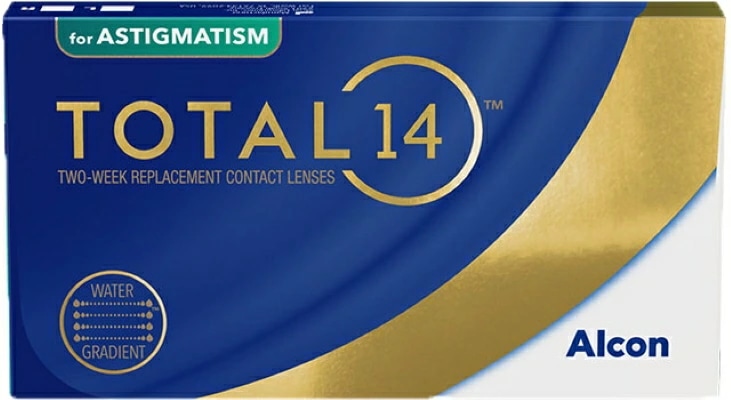 トータル　フォーティーン乱視用　2箱セット(1箱6枚入り)両眼約3カ月