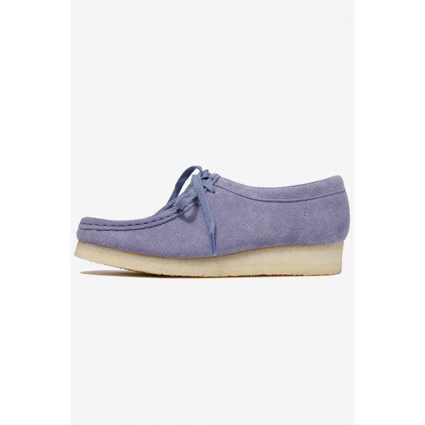 CLARKS ORIGINALS ワラビー - パープルインタレストストア正規品 260353