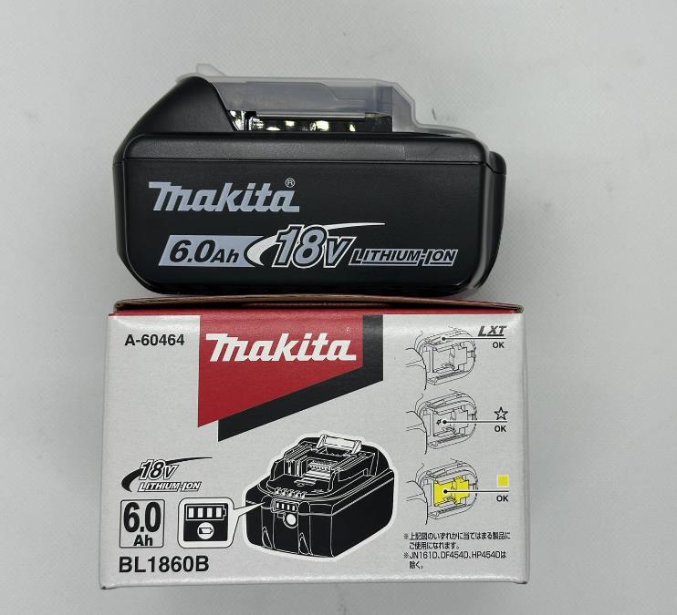 【箱付】マキタ 純正 リチウムイオンバッテリ BL1860B 18V 6.0Ah A-60464 正規品 雪マーク付き