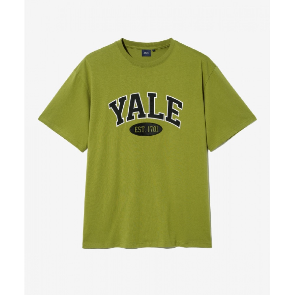 エール (24SS) 2トーンアーチ Tシャツオリーブライム