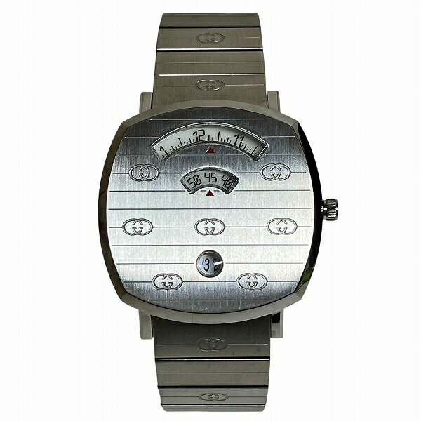 グッチ GUCCI グリップ 157.3 クォーツ 時計 腕時計 メンズ