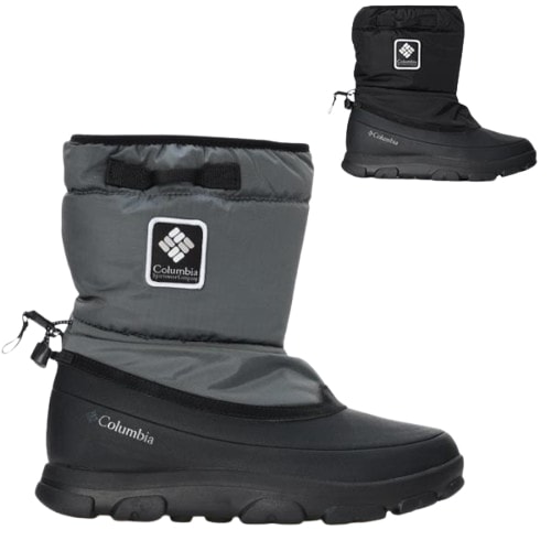 透湿防水 YU4820 スノーピア ブーツ オムニテック columbia snowpia boot omnitech BLACK(010) DARK GRY(089) 保温 スノーブーツ