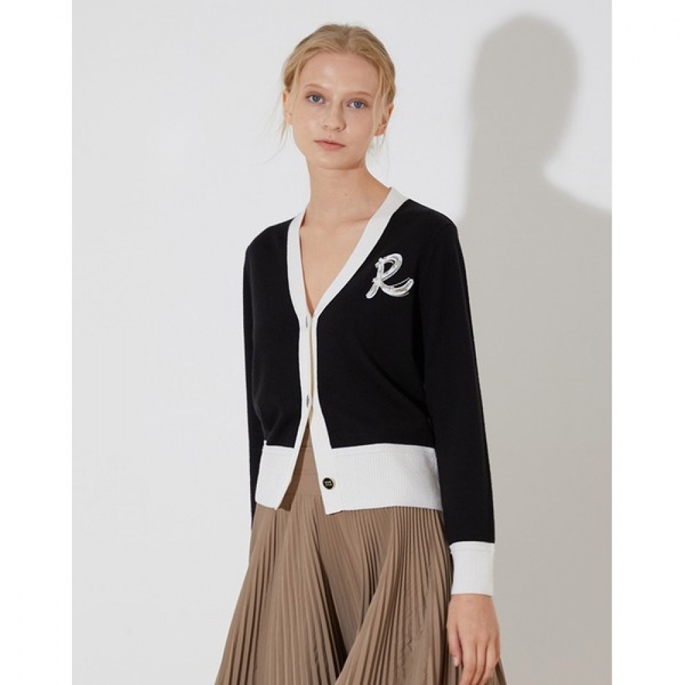 (オリビアローレン) エンブロイダリーカーディガン_VOCBC3S1361