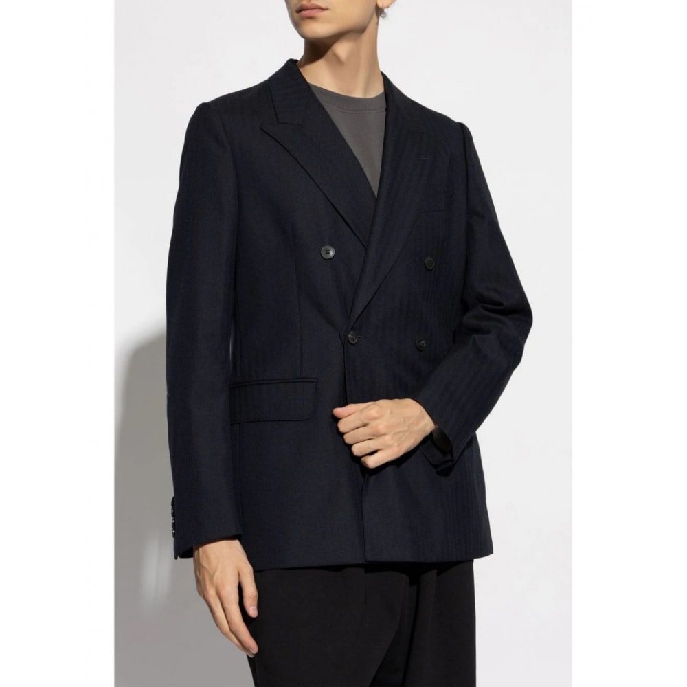 DRIES VAN NOTEN ダブルブレストジャケット 242-020416-9208-509