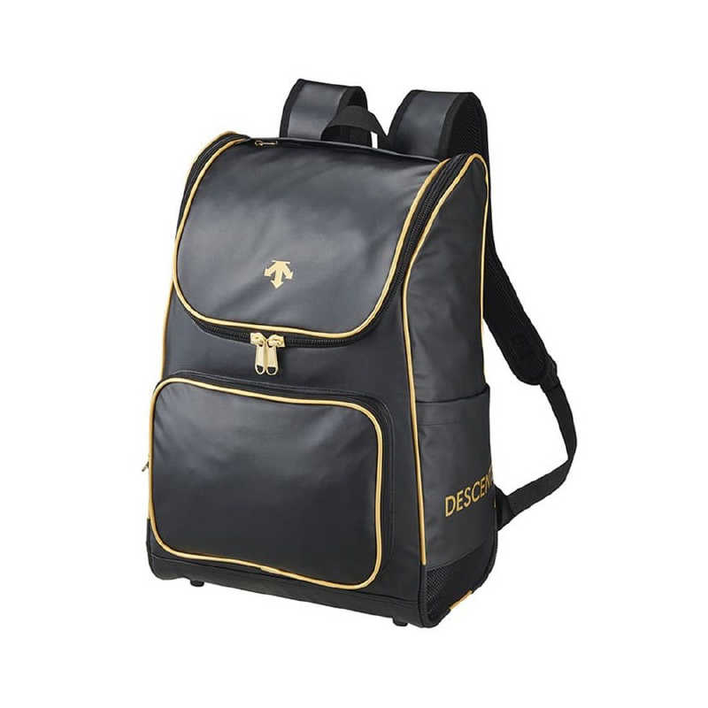 デサント　DESCENTE バックパック ブラック×ゴールド F 　DB4FBP00U_25SS