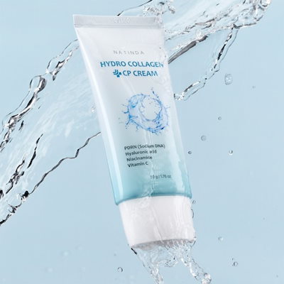 サーモンPDRN ハイドロコラーゲンCPクリーム 50g 水分爆弾 高保湿・ハリ・ツヤ 韓国コスメ / 乾燥・ハリ不足ケア 水光肌クリーム / カプセルタイプ コラーゲン保湿クリーム