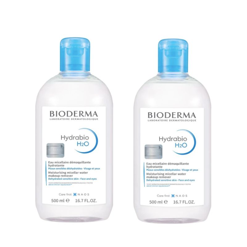 バイオダーマ イドラビオ H2O クレンジングウォーター 500ml×2本セット（乾燥肌・敏感肌用）