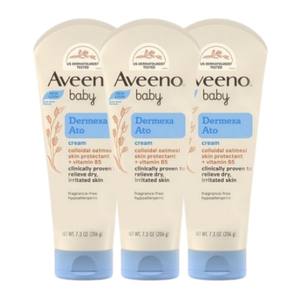 [3ea]ベビー ザメクサアトクリーム 206g / かゆみケア / 乾燥肌