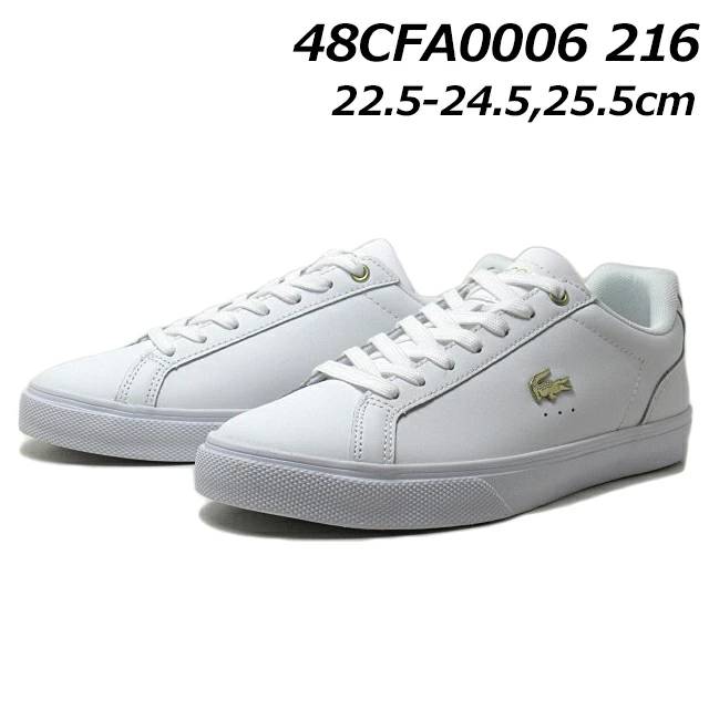 ラコステ 48CFA0006 LEROND PRO 224 1 CFA レザースニーカー レディース 靴