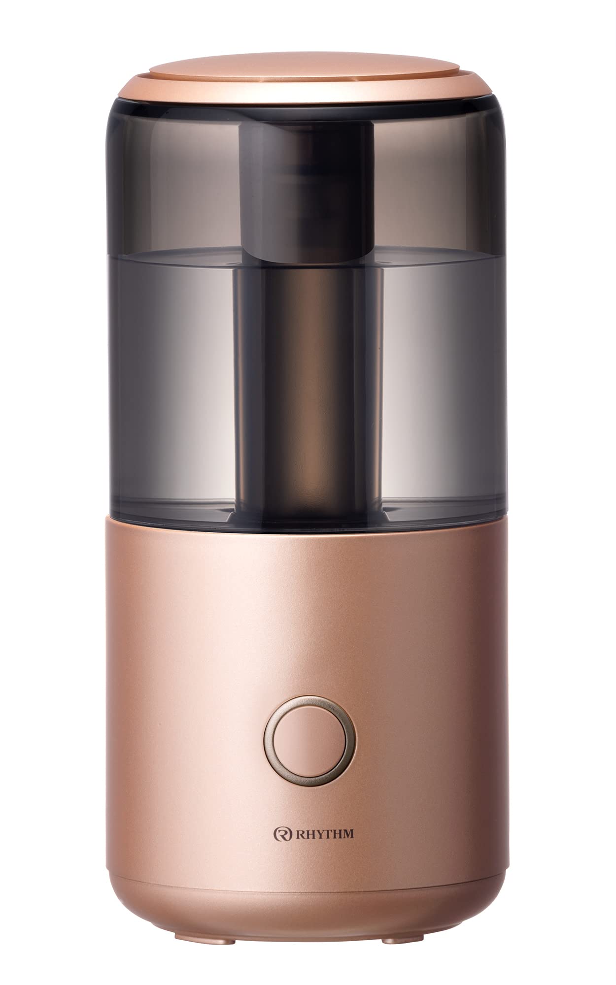 リズム(RHYTHM) 加湿器 卓上 小型 超音波式 【国内メーカー】 抗菌 アロマ (エッセンシャルオイル専用オイルパッド3枚付き) AC電源 コッパー 19.7x9x9cm 「MIST Mini」