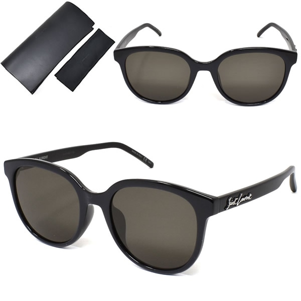 サングラス SL 317F 001 サングラス アジアンフィット メンズ レディース ユニセックス SL317F-001 ブラック