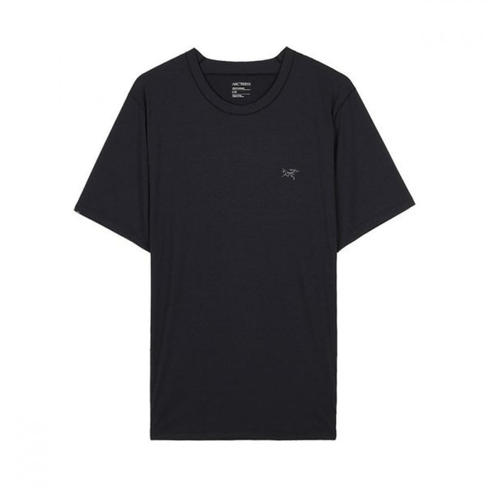 アークテリクス メンズ コマク クルー 半袖 Tシャツ BLACK X000010292