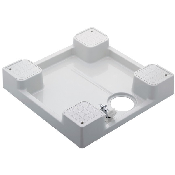 426-501K-W ホワイト [洗濯機用防水パン(水栓つき/寒冷地向け)]