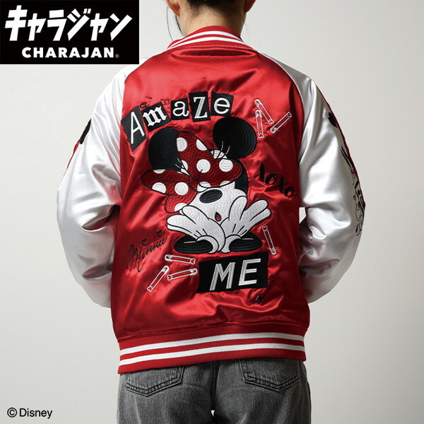 2335065400 ディズニー ミニー レッドガール スカジャン(L)