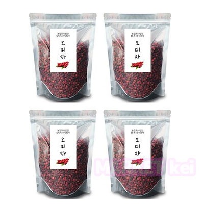 【300ｇｘ4袋】乾燥五味子300ｇ/五味子茶　韓国産　100％　自然乾燥ゴミシ 건조 오미자차
