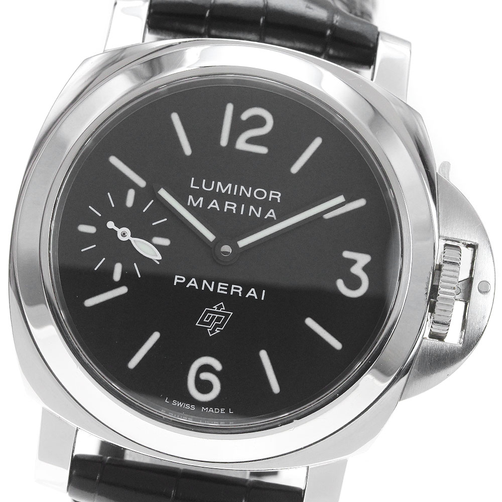 パネライ PANERAI PAM00005 ルミノールマリーナ スモールセコンド 手巻き メンズ _849712【中古】 242,450円