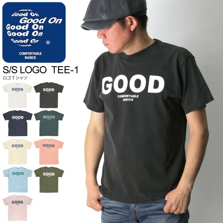 Good On(グッドオン) ショートスリーブ ロゴ Tシャツ カットソー メンズ レディース
