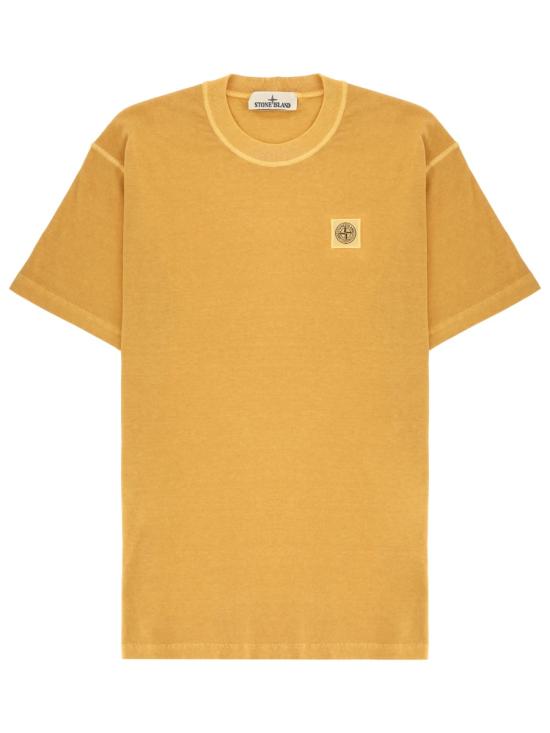 STONE ISLAND Men T-Shirts 2100026 S0057V0134 YELLOW