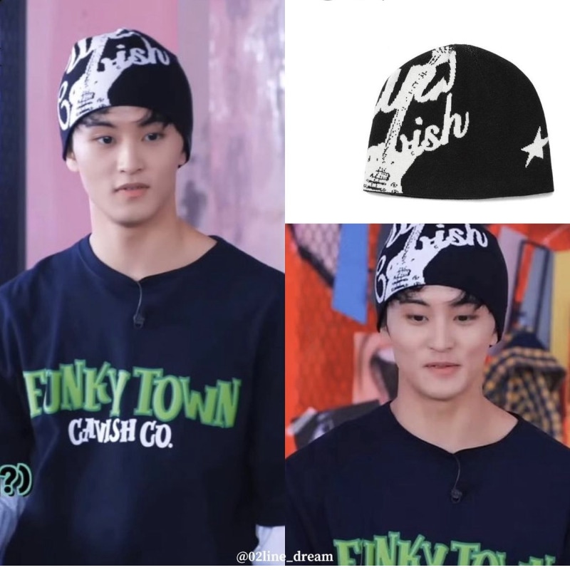 【NCT DREAM Mark着用】 JACQUARD GUITAR BEANIE ニット帽