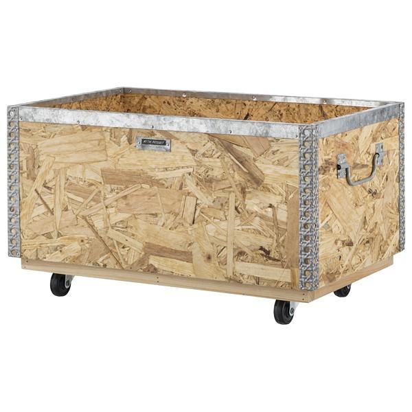 収納ケース ボックス キャスターつき おしゃれ スタッキング インテリア アメリカン 北欧