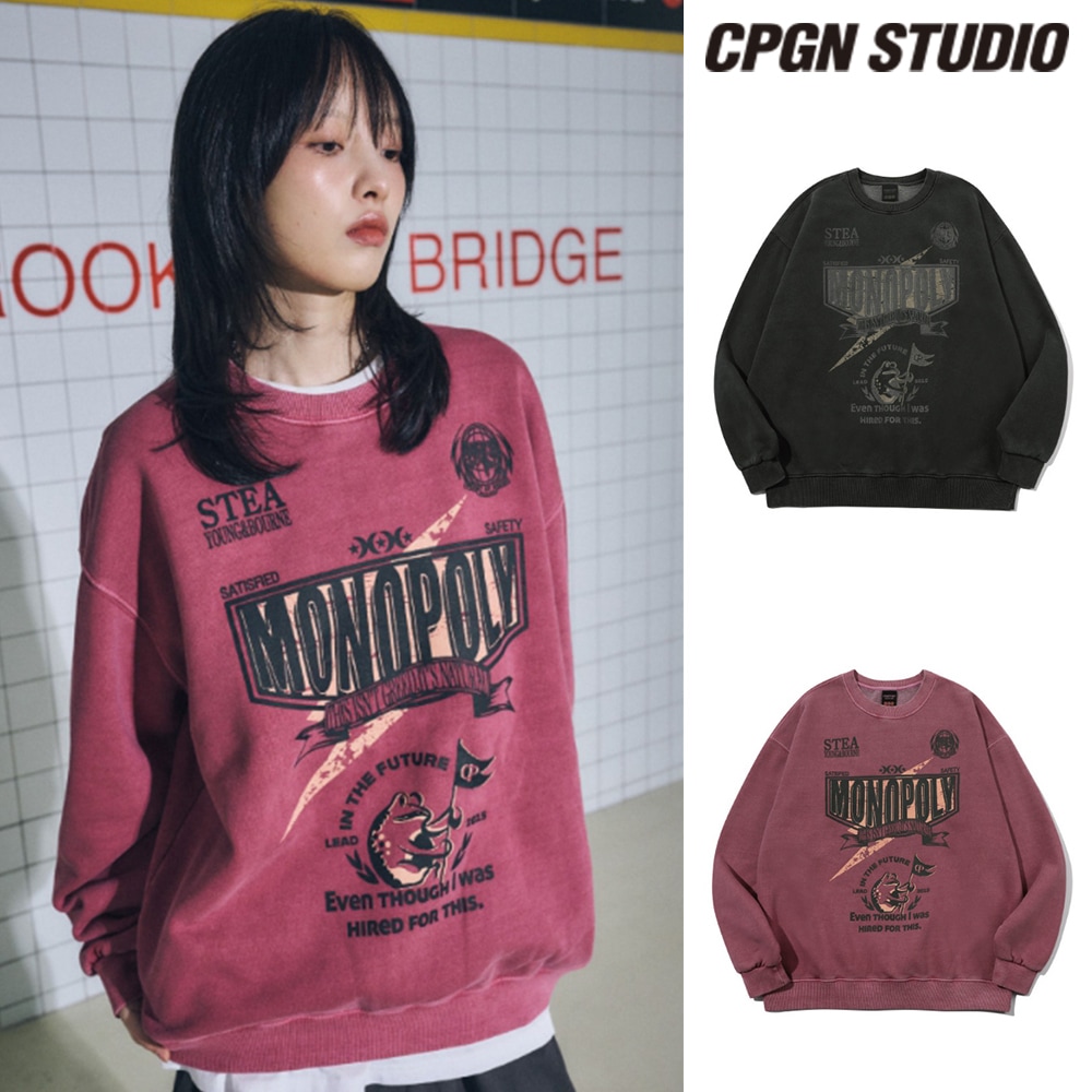 【CPGN STUDIO】 Monopoly Pigment Sweatshirt