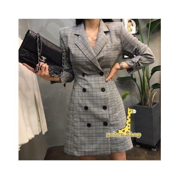 【急速出荷 2026年新作】レディースファッション スーツ ジャケット トップス ロングスーツ ブレザー チェック柄 アウター 長袖 上着 オフィス 通勤 カジュアル ゆったり オシャレ 新作