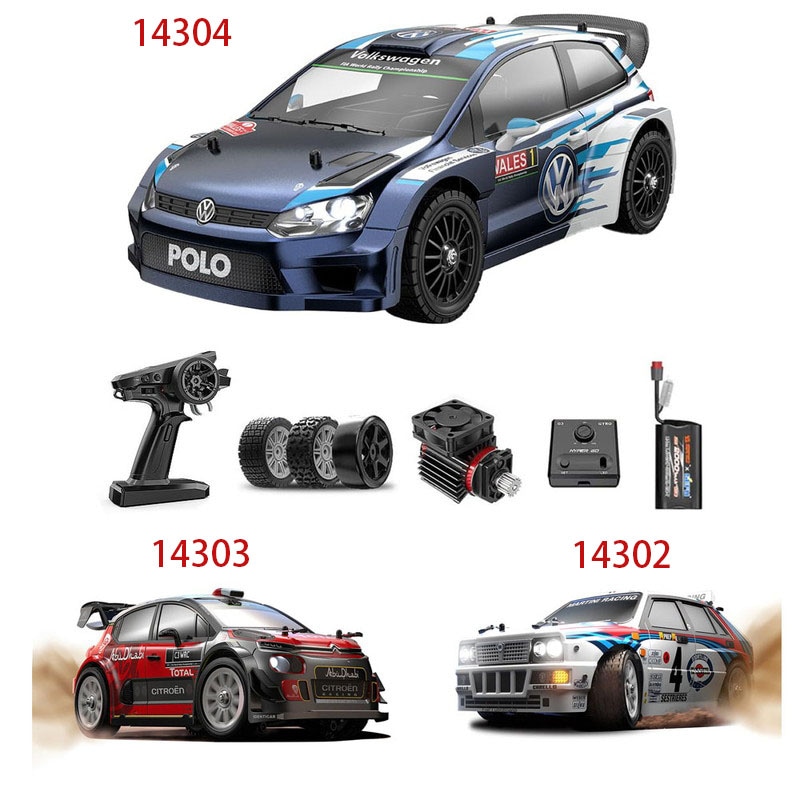 MJXRC 1/14 4WDラジコンラリーカー ドリフト走行 42km/h WRCワールドラリーカー ライセンス公認 ジャイロスコープ搭載アップグレー