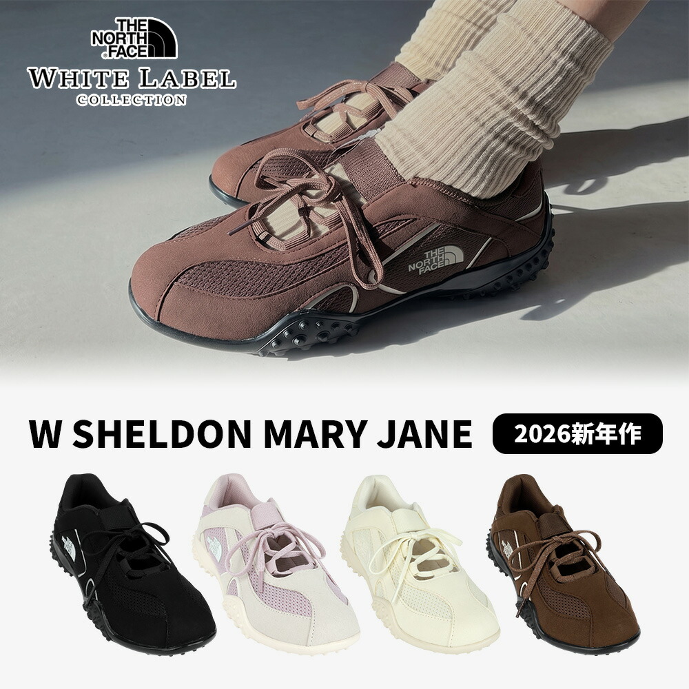 W SHELDON MARY JANE WHITE LABEL スニーカー スポーティ レディース 厚底 靴 シューズ 春 秋 NS82S66