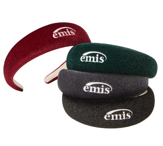 イミス カチューシャ GLITTER VELVET HAIRBAND