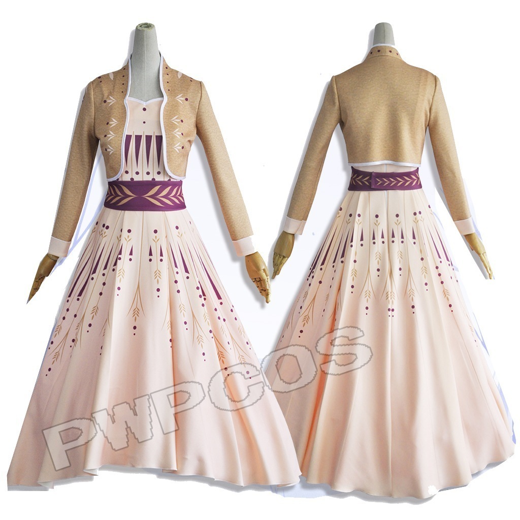 イベント仮装 コスチューム 大人用 変装 文化祭 宴会 パーティー セット クリスマス コスプレ衣装 アナ エルサ Elsa アナと雪の女王2