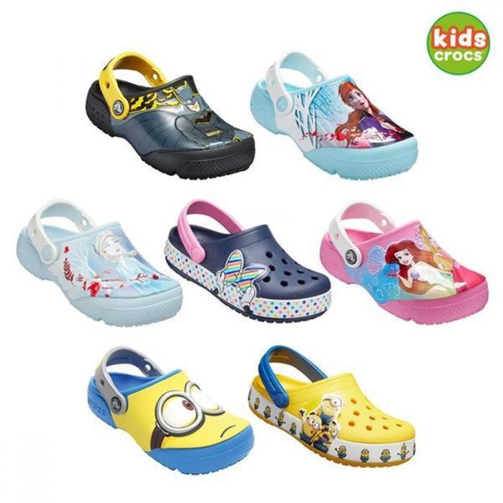 トボックスクロックスキッズファンラボクロッグ 7種類 CCKCA1TSBC11