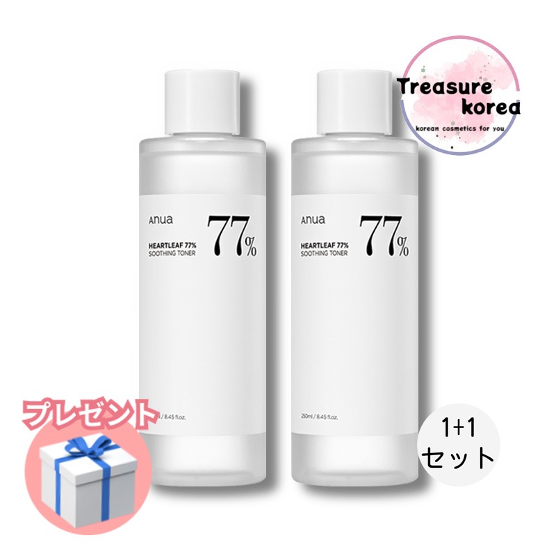 (1+1)ドクダミ77% スージング トナー, 250ml