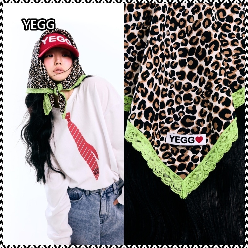 YEGG Leopard Scarf Top 7,374円
