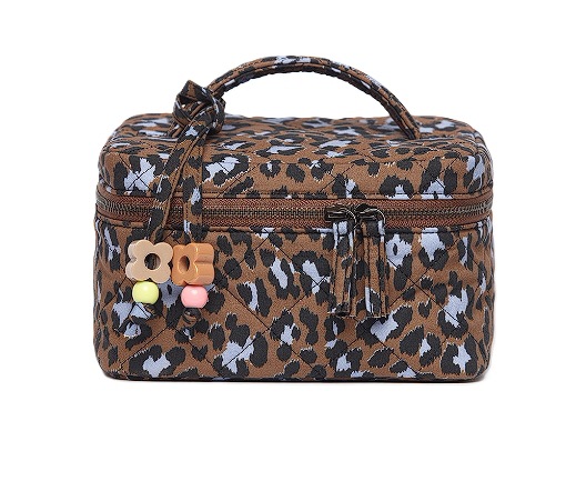 BE DULLST KOREA Leopard pouch bag