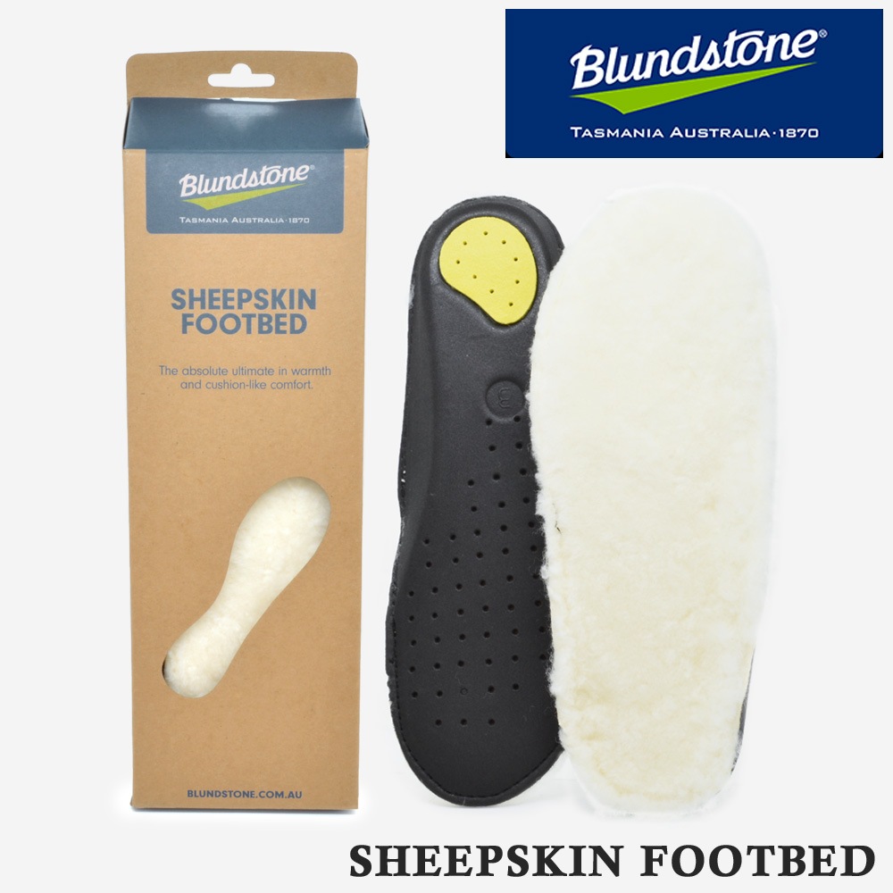 ブランドストーン インソール メンズ レディース シープスキン フットベッド BS001002 Blundstone 2025秋冬 SHEEPSKIN FOOTBED