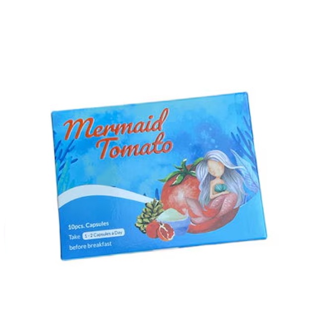 [3個セット]マーメイドトマト（Mermaid Tomato）寝る前の1粒で輝くハリ＆艶肌 10カプセル×3個